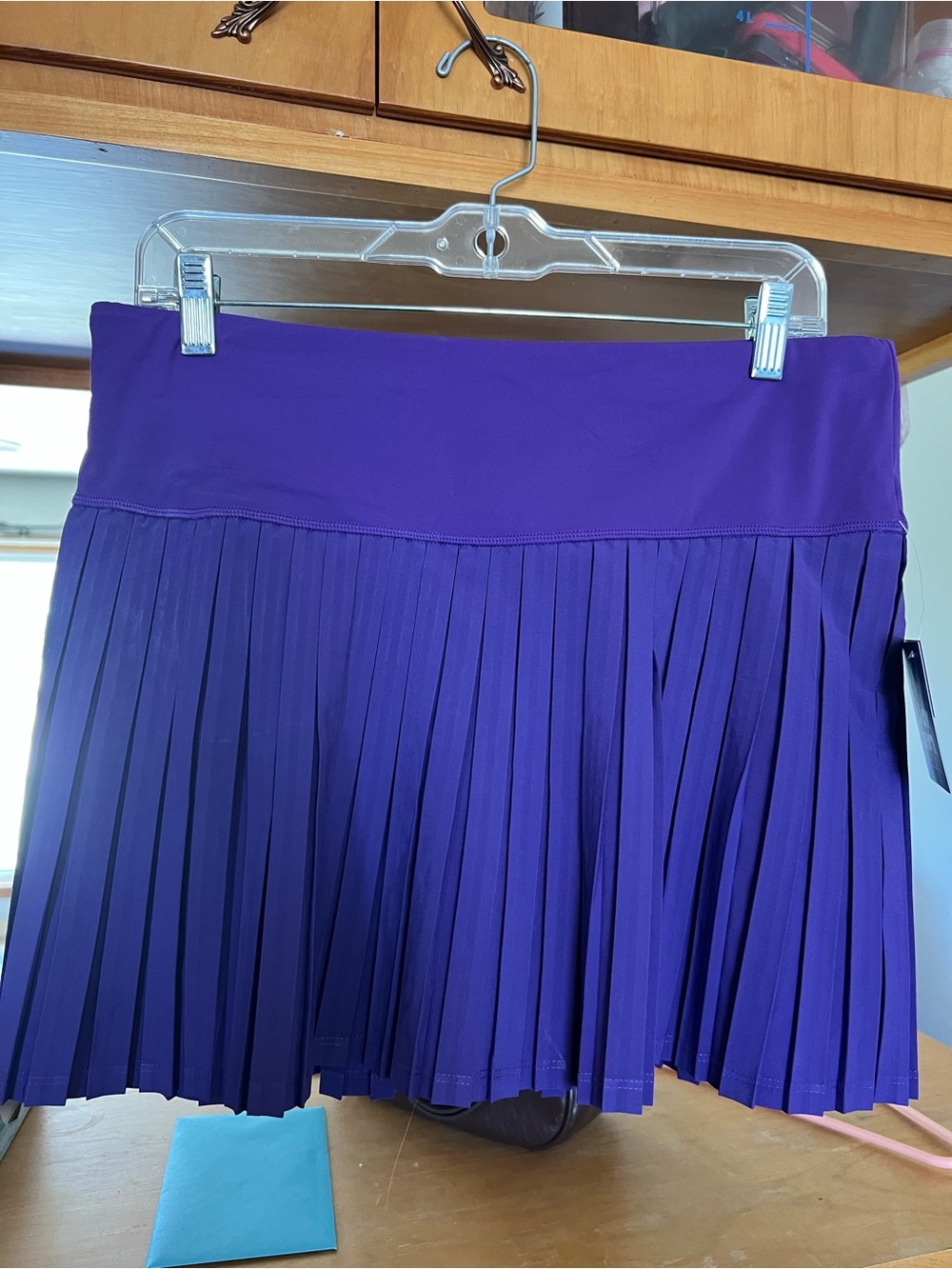 Target Purple Pleated Skater Skirt
